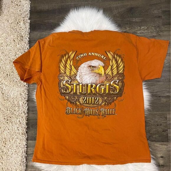 MENS STURGIS MOTORCYCLE TEE SZ XL - Picture 2 of 3